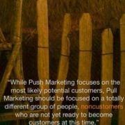 Pull Marketing vs Push Marketing. Marketing 3.0?