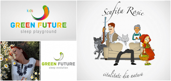 Green Future Romania si Scufita Rosie Branding de produs