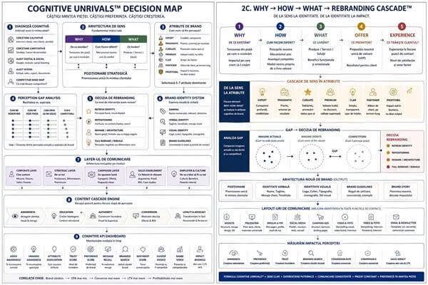 Hartă Cognitive Strategy System™ UNRIVALS reBranding