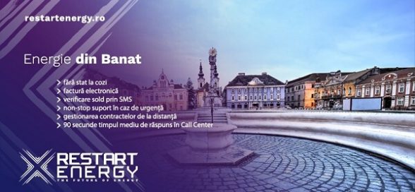 Restart ENERGY Timisoara B2B Strategy Campanie ENERGIE din BANAT