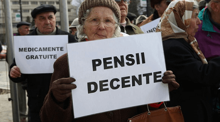 Situatia pensionarilor din Romania