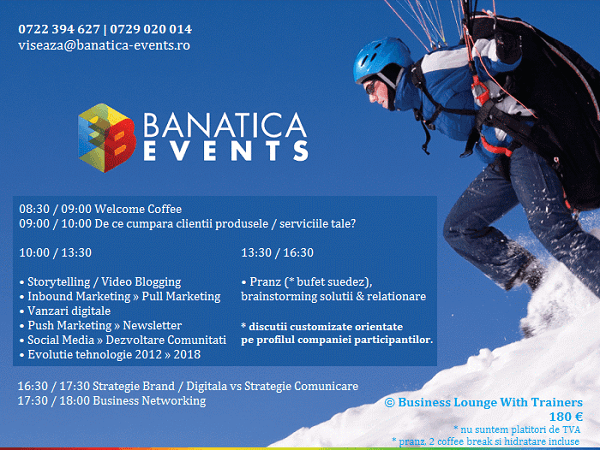 Structura Training Social Media, Digital » Pull Marketing @ Banatica Events™ Daniel Rosca