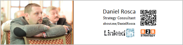 Expertiza B2B Daniel Rosca fondator concept B2B Strategy