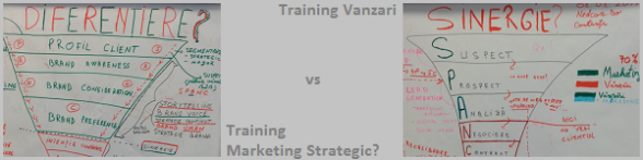 Training Vanzari vs Training Marketing Strategic